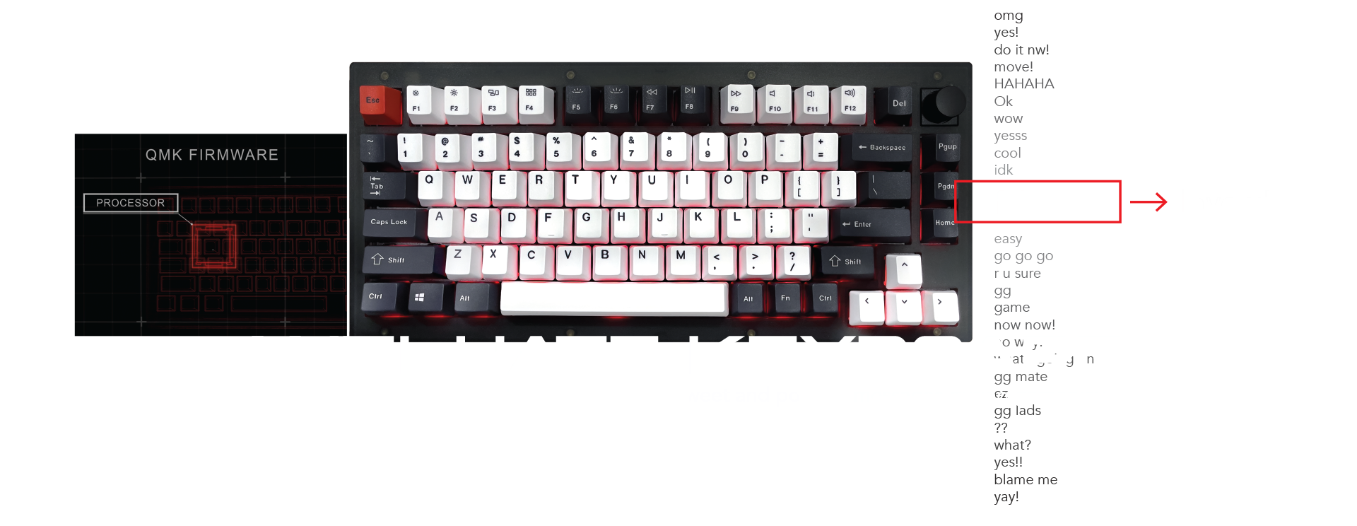 Anti-hate Keyboard